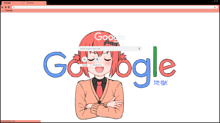 Аниме гугл Chrome Theme - ThemeBeta