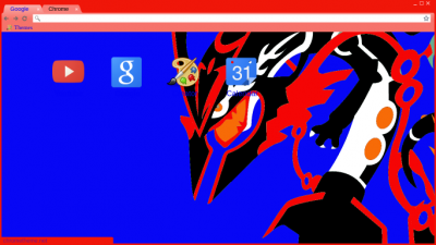 Mega Rayquaza Wallpaper Chrome Theme - ThemeBeta