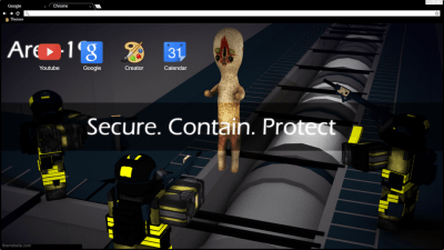 SCP Containment Breach Chrome Themes - ThemeBeta