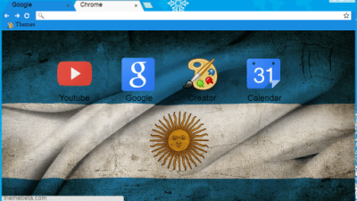 Countryhumans Argentina y Rusia Chrome Theme - ThemeBeta
