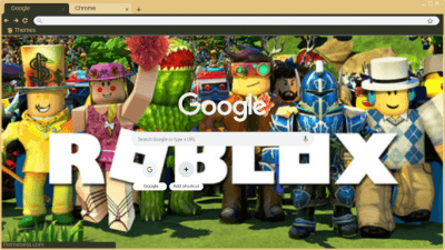 roblox google chrome theme themebeta