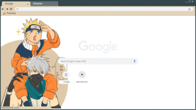Naruto Kakashi Doodle - Custom Doodle for Google
