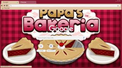 Papa's Hot Doggeria Drinks and Popcorns Chrome Theme - ThemeBeta