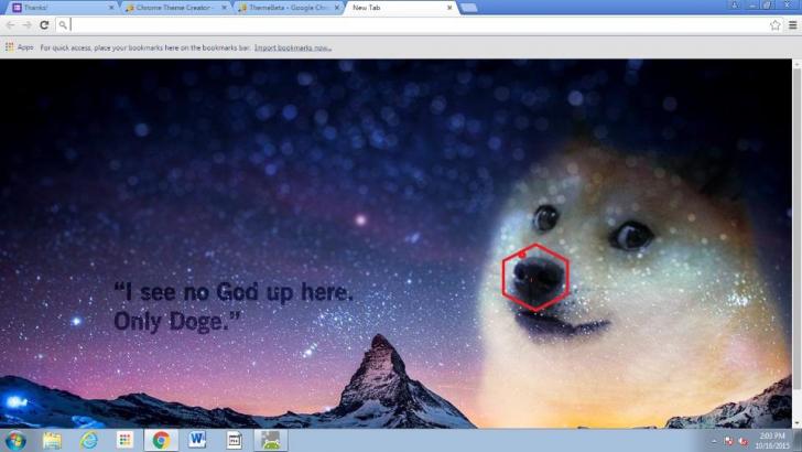 Doge Chrome Theme Themebeta