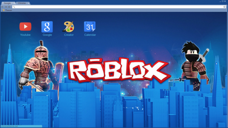 Roblox Theme Tab Chrome Theme - ThemeBeta