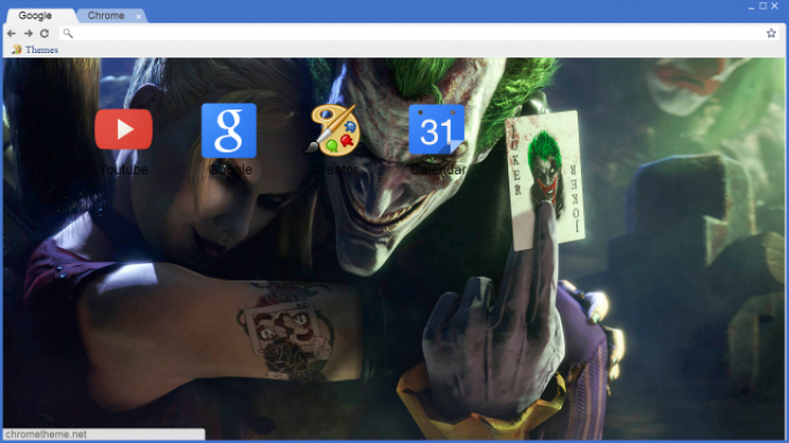 Joker Theme by Rohan Avadhanam Chrome Theme - ThemeBeta