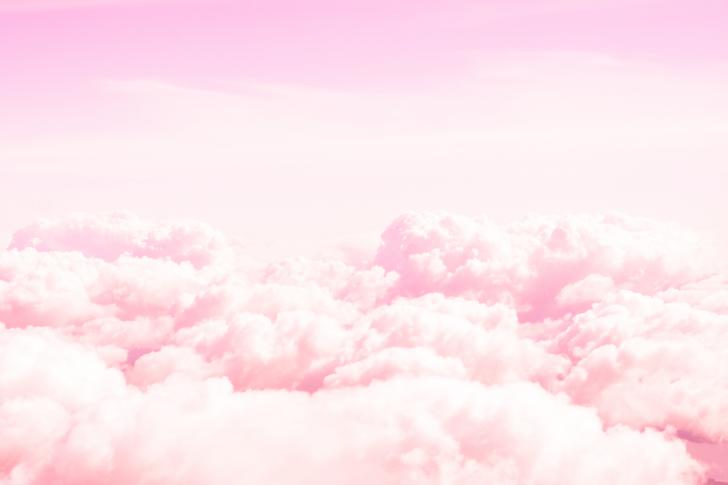 Pink Clouds Chrome Theme - ThemeBeta