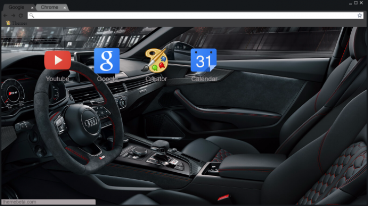 Audi Rs5 Interior Chrome Theme Themebeta