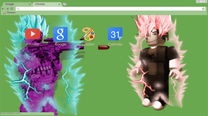 Epic Roblox Battle Chrome Theme Themebeta - 8 anime collection roblox