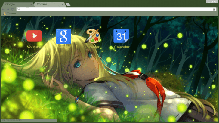 Anime Girl Wallpaper Hd 4k Chrome Theme Themebeta