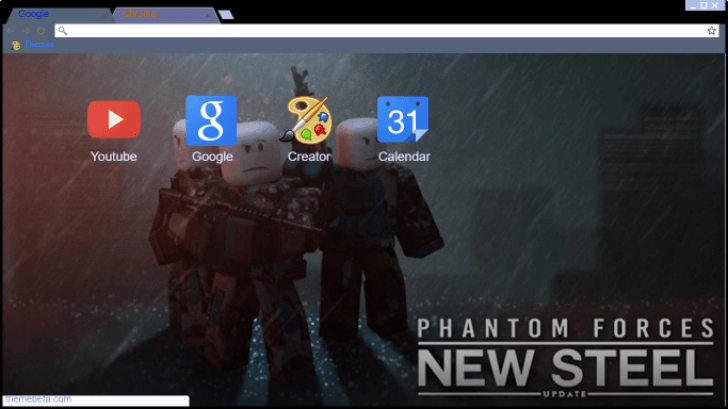 Roblox Phantom Forces New Steel Update Chrome Theme Themebeta