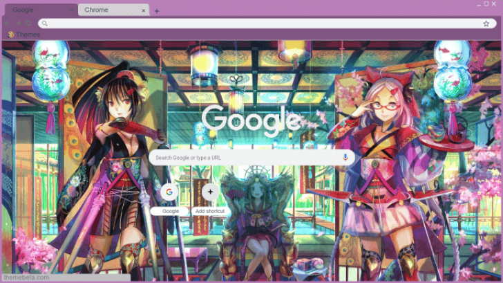 Anime Wallpaper 6 Chrome Theme Themebeta