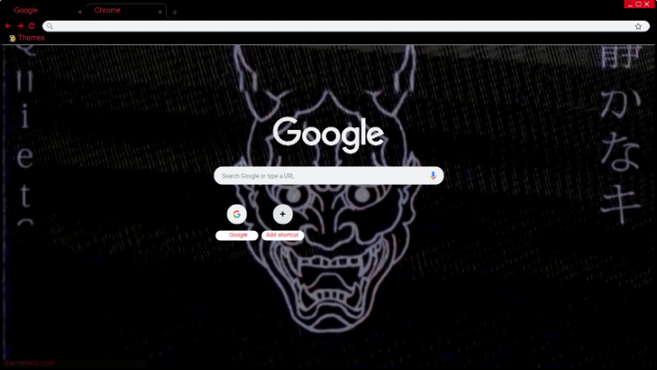 Ghostemane Chrome Theme Themebeta