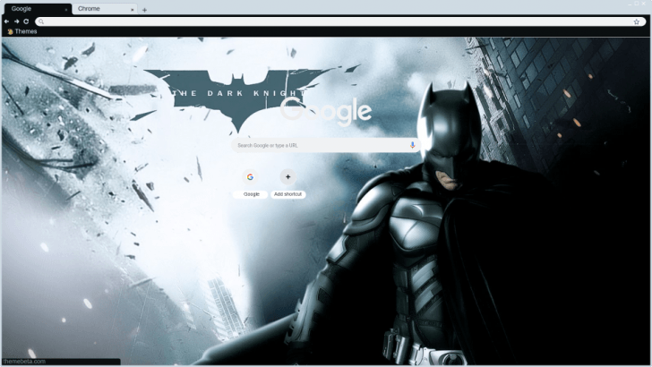 The dark knight [ batman] Chrome Theme - ThemeBeta