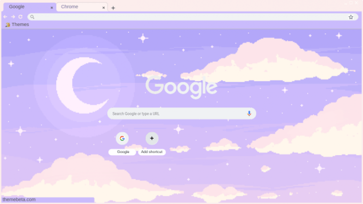 aesthetic pastel sky Chrome Theme - ThemeBeta