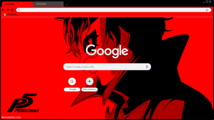 Persona 5 Background Chrome Theme Themebeta