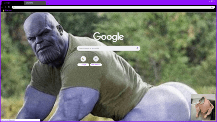 Naked thanos Thanos Poster