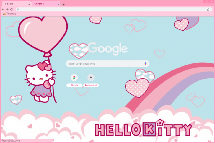Hello Kitty Theme 1 Chrome Theme Themebeta