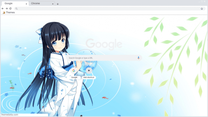 Cute Anime Wallpaper Chrome Theme Themebeta