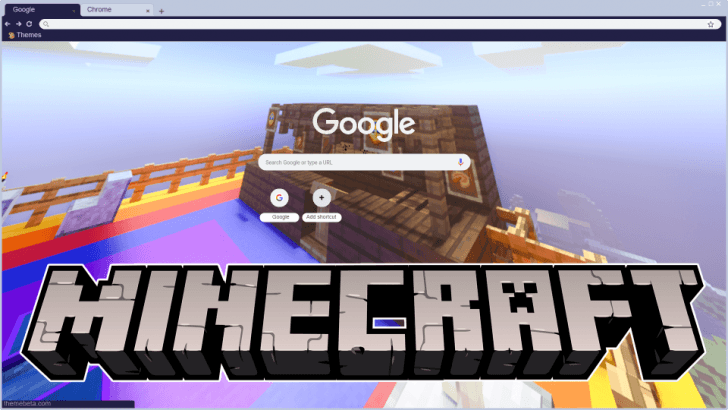 Minecraft Theme Chrome Theme - ThemeBeta
