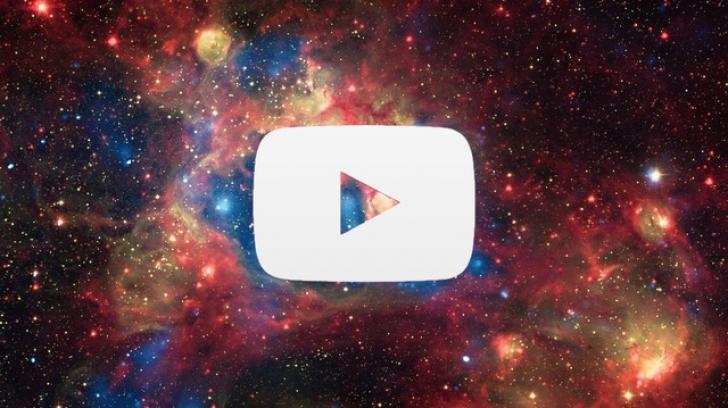Youtube Galaxy Logo Chrome Theme - ThemeBeta