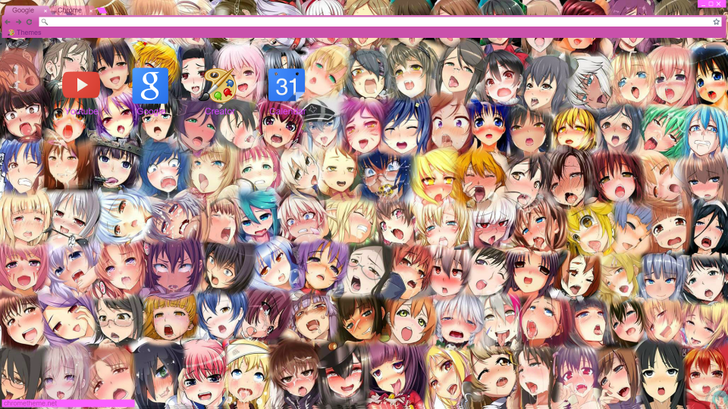 ahegao heaven chrome theme themebeta online themes