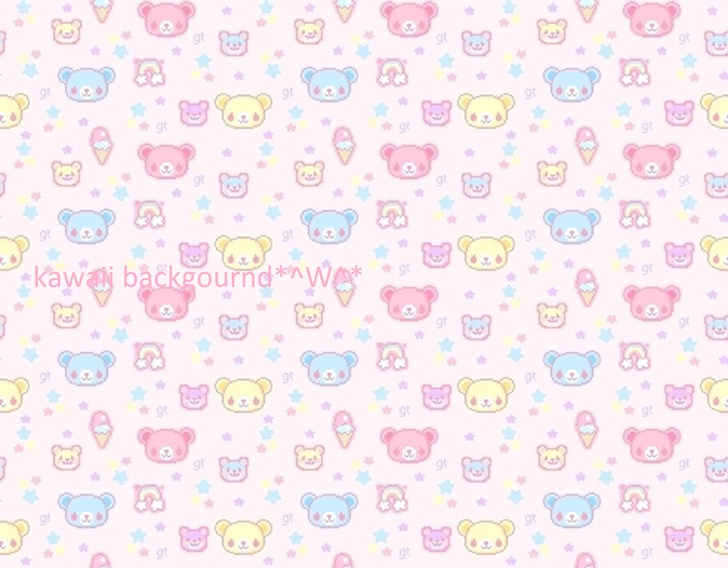 kawaii background Chrome Theme - ThemeBeta