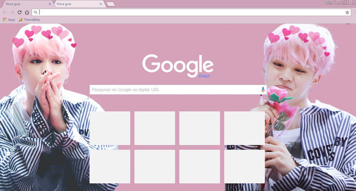 BTS  Jimin Chrome Theme  ThemeBeta