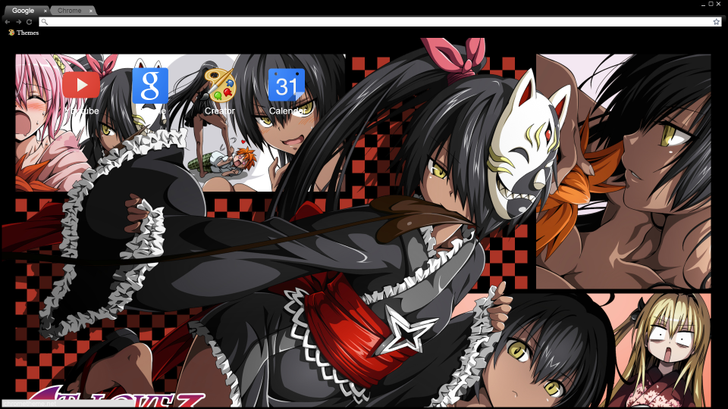 creator theme photo To Love Ru  ThemeBeta Darkness Chrome Nemesis  Master Theme